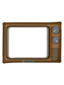 Inflatable Picture Frame Brown TV