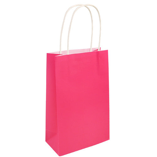 Bag Hot Pink With handles 14x20x7 Cm