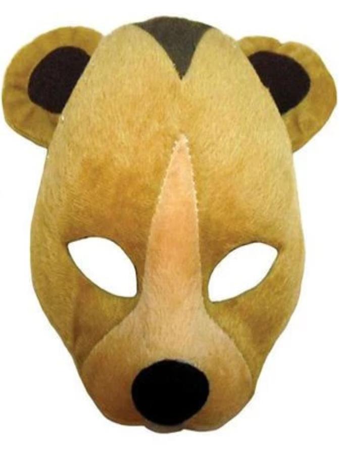 Bear Mask on Headband with Sound