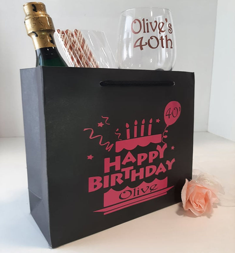 Luxury Personalised Birthday Bag