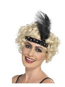 Black Flapper Headband