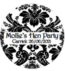 Personalised Black + White Vintage Style Badge