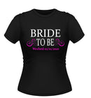 Bride to Be Personalised T-shirt