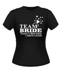 'Team Bride with Ring' Personalised Hen Party T-shirt