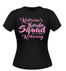 Bride Squad Personalised Hen Party Tshirt