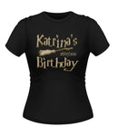 Harry Potter theme Personalised Birthday T-Shirt