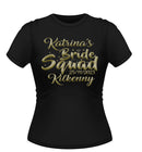 Bride Squad Personalised Hen Party Tshirt