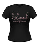 Bridesmaid Personalised Hen Party Tshirt