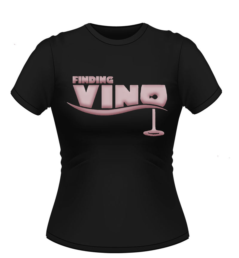 'Finding Vino!' Funny Novelty Tshirt