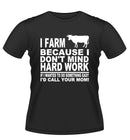 'I FARM' Novelty Tshirt