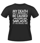 'SARCASTIC' Novelty Tshirt