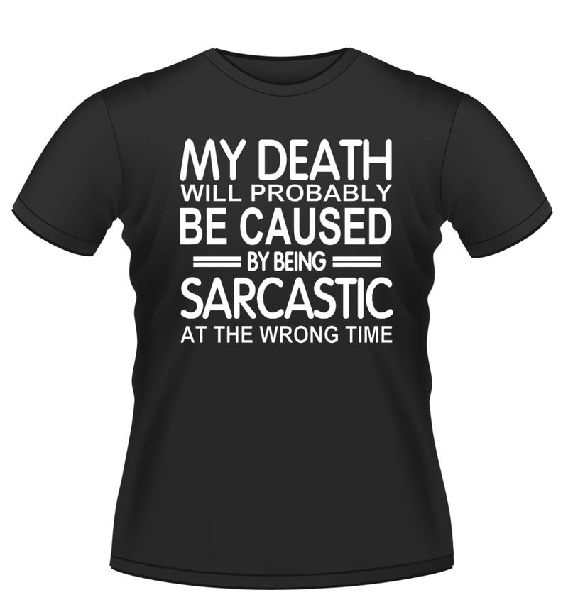 'SARCASTIC' Novelty Tshirt
