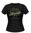 'Bride Team' Personalised Hen Party T-shirt