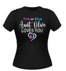 Baby shower 'Pink or Blue' Design Female Tshirts