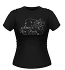 vintage flower Personalised Hen Party Tshirt
