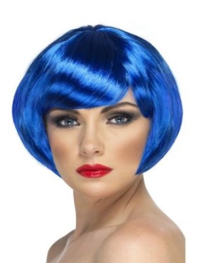 Blue babe wig