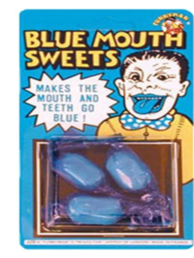 Blue Mouth Sweets