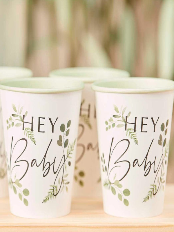 botanical hey baby cups