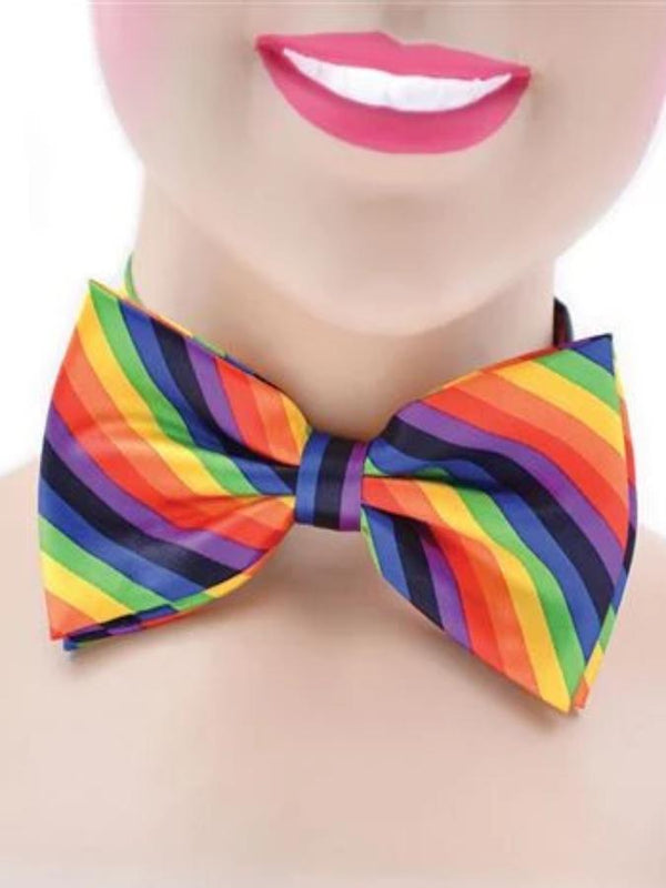 Bow Tie Rainbow Coloured