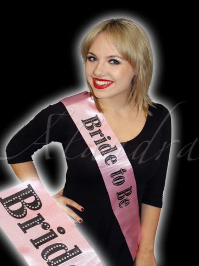 Bride to Be Diamante Sash