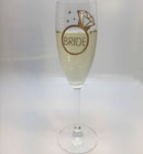'Bride' Champagne Glass