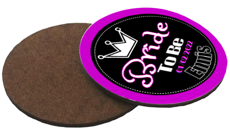 Bride to Be Personalised Hen Party Coaster