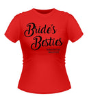 Bride's Besties! Personalised Hen Party T-Shirt