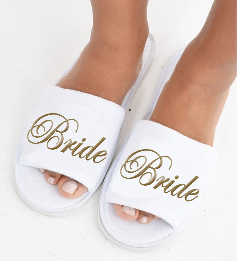 'Bride' slippers