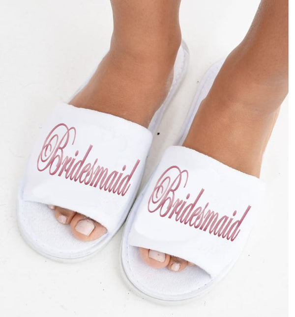 Bridesmaid Slippers