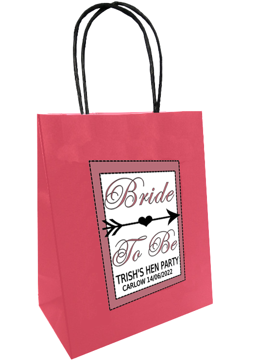 Bride Tribe 'Bride to Be' personalised bag