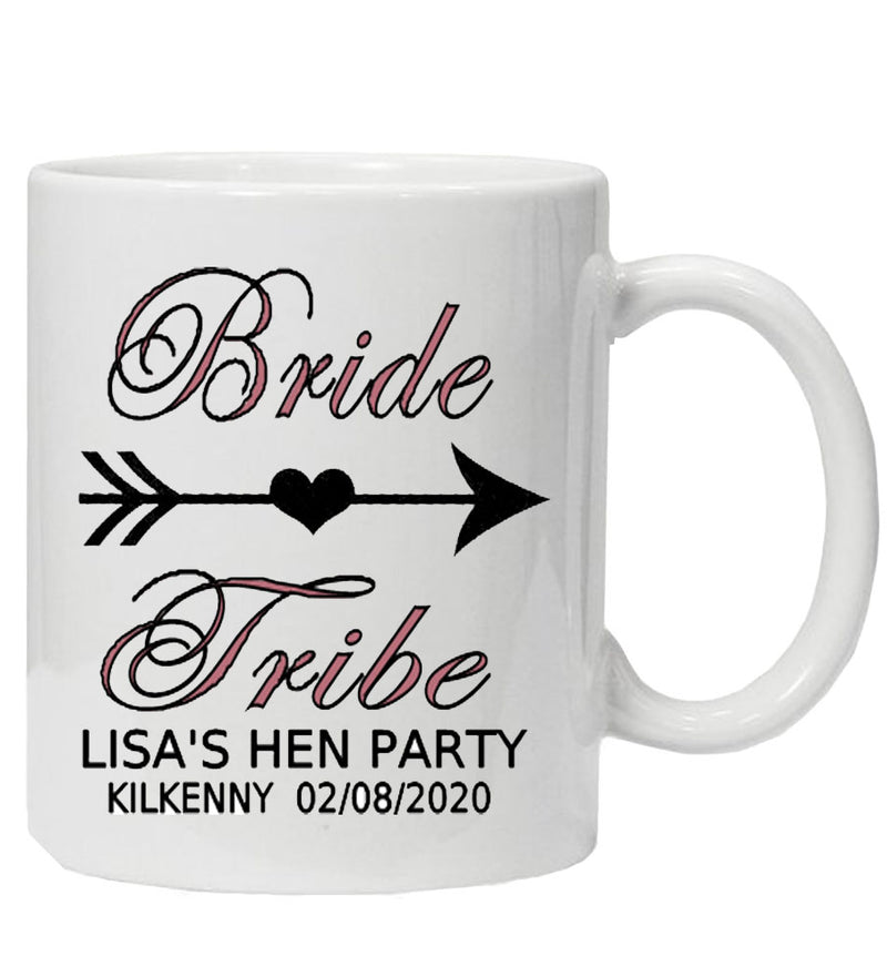 Personalised 'Bride Tribe' Hen Party Mug
