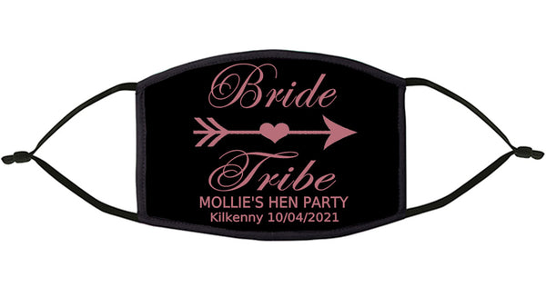 Bride Tribe Personalised Re-Usable Face Mask
