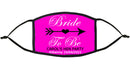 Bride To Be 'Tribe theme' Personalised Re-Usable Face Mask
