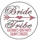 Personalised Bride Tribe Hen Party Badge