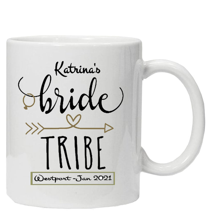 Personalised 'Bride Tribe'  Mug