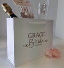 Luxury Personalised Calligraphy style Bride Bag
