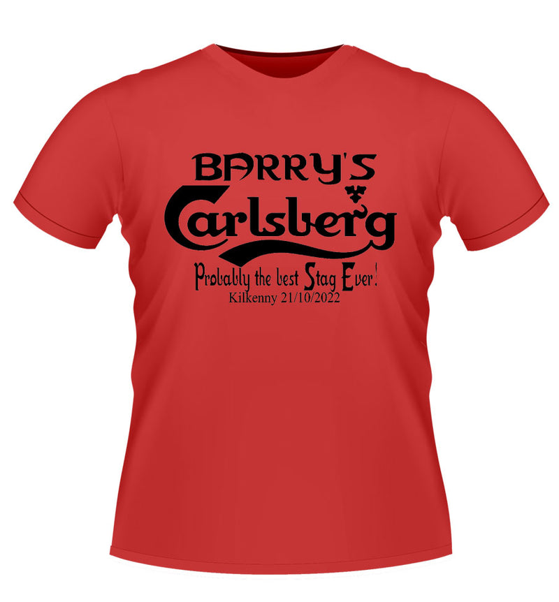Probably the best stag ever! personalised Tshirt