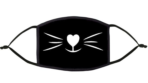 Cat Design Re-Usable Face Mask