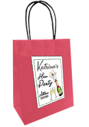Personalised Hen Party Champagne theme Bag