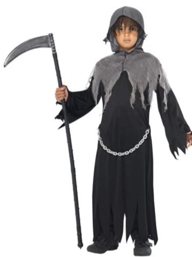 Child Grim Reaper Childrens Costume                          