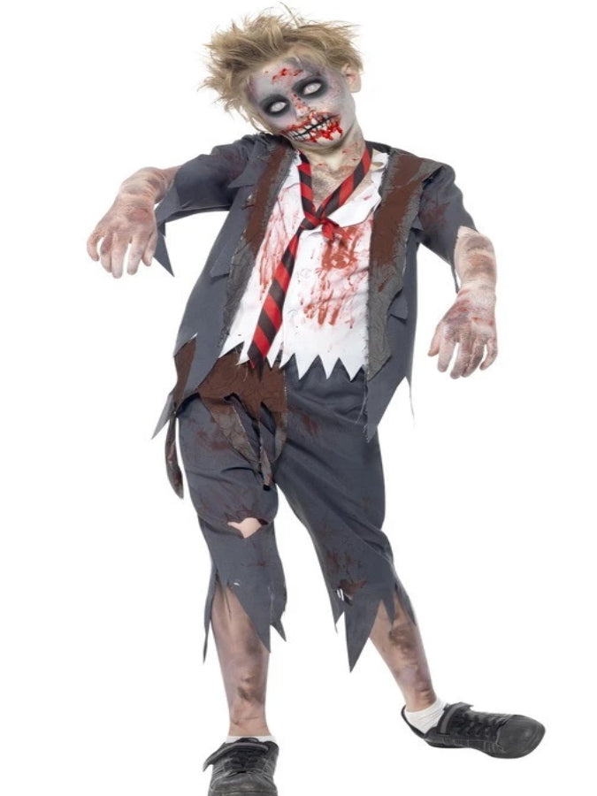 Children's Zombie School Boy Costume                        