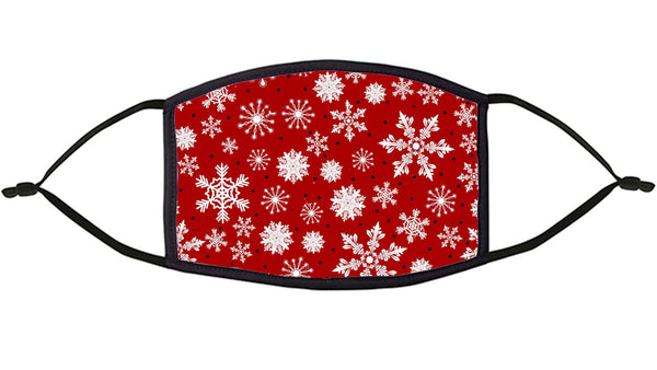 Christmas Theme Re-Usable Face Mask snowflake
