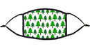 Christmas Theme Re-Usable Face Mask XMAS Trees