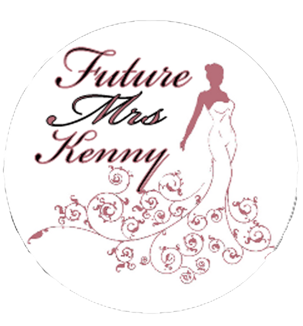 Classy 'Future Mrs' Personalised Hen Party Badge