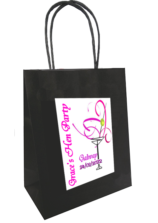 Personalised Hen Party Gift Bag