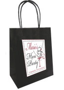 Personalised Cocktail Glass Design Hen Party Bag