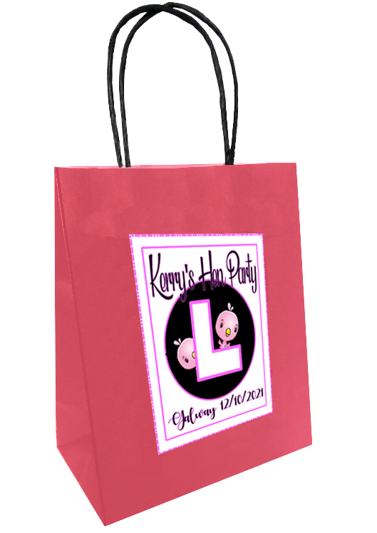 Personalised Cute chick bag design