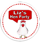 Personalised Cute Hen theme Party Badge