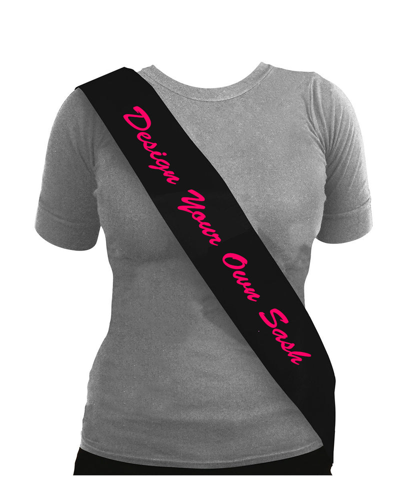 Design Your Own Sash (original font)