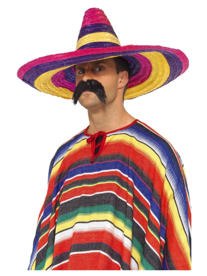 Large Sombrero, Multi-Coloured